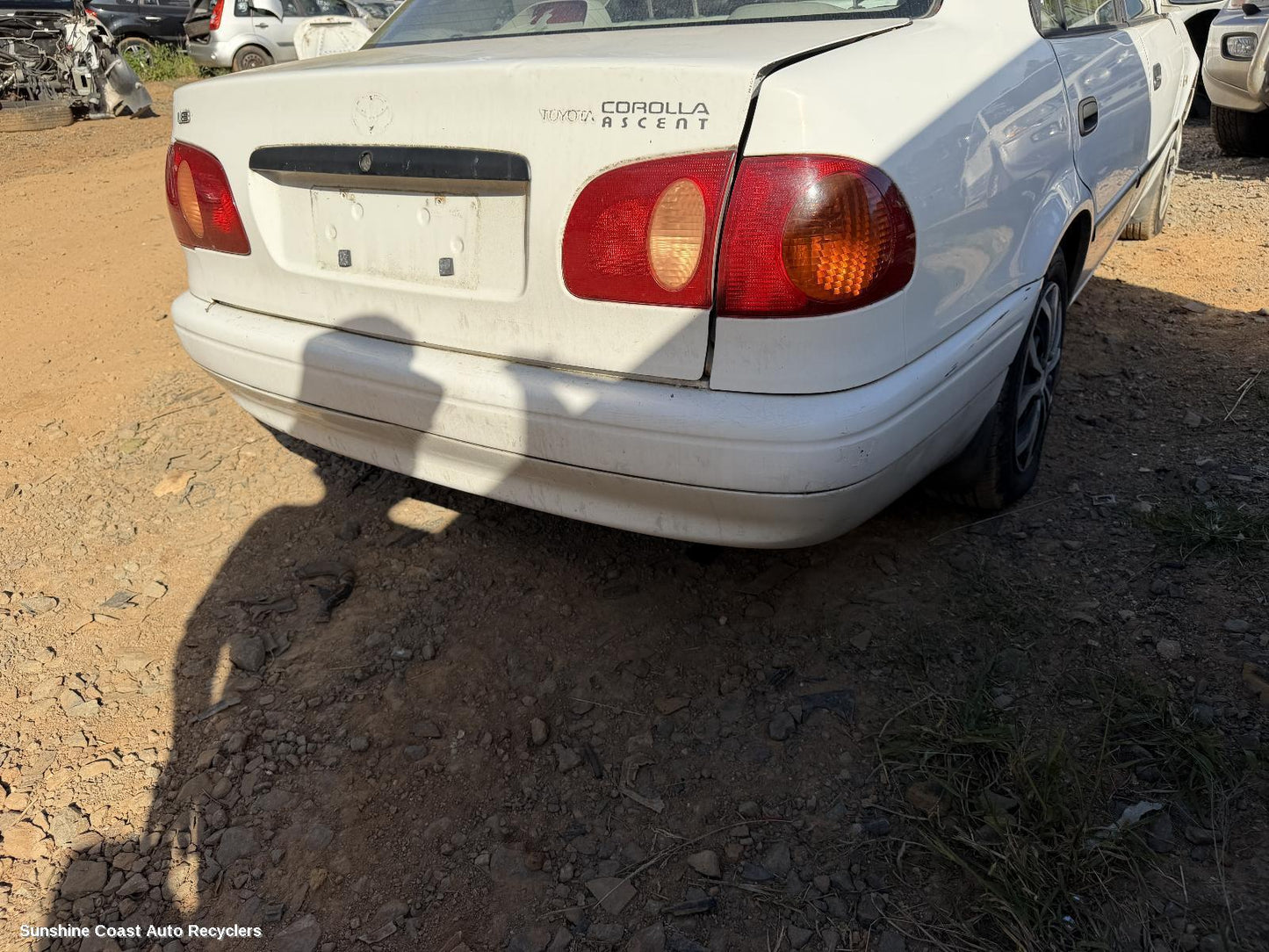 1998-2001 Toyota Corolla Rear Bumper