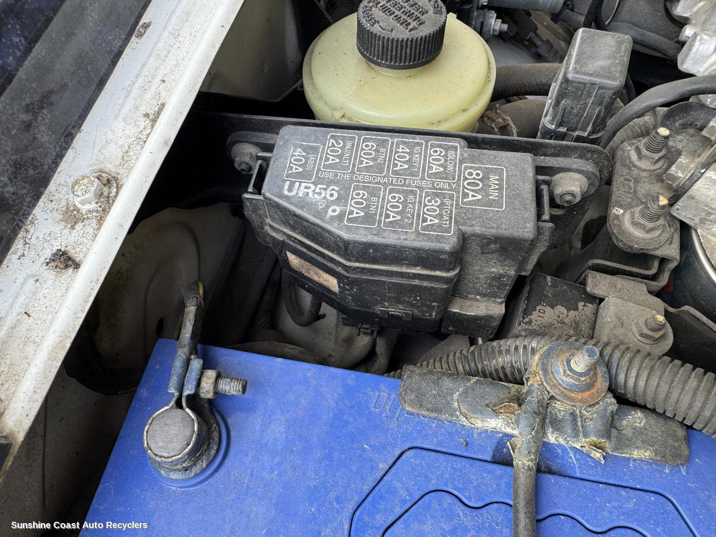 2009 Mazda Bt50 Fuse Box