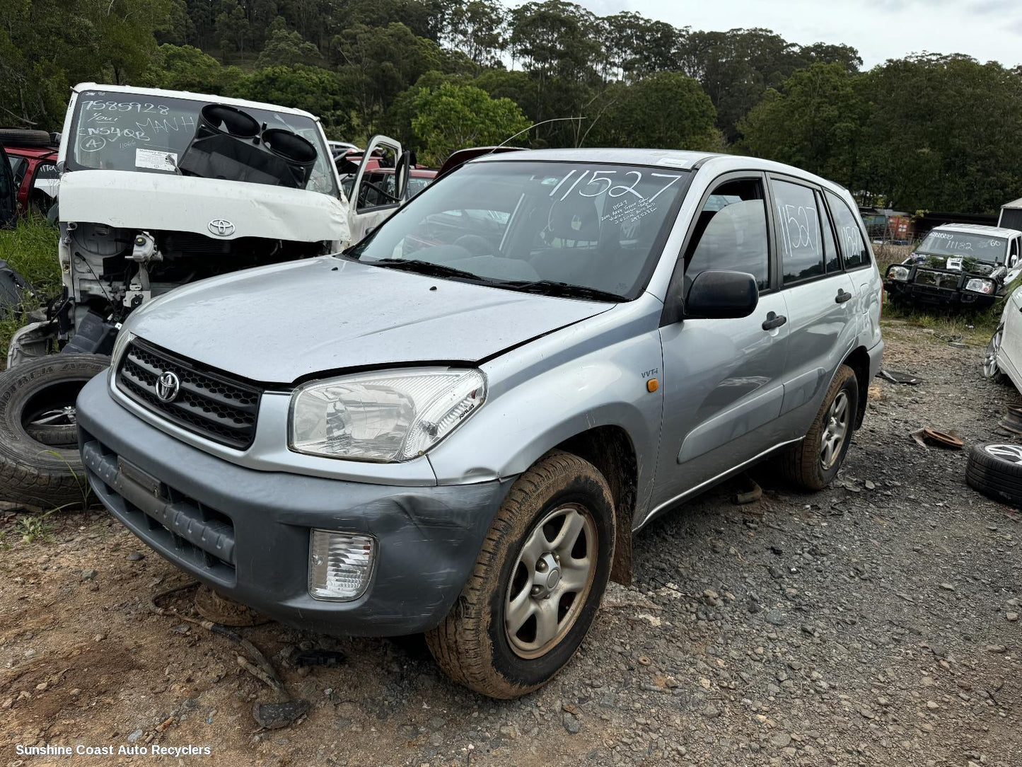 2001 Toyota Rav4 2nd Seat  Rear Seat