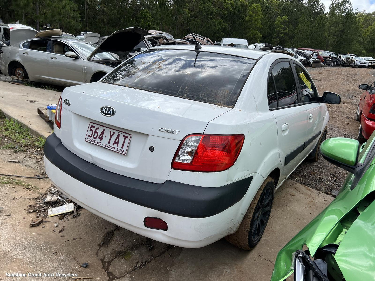 2005 Kia Rio Right Front Strut