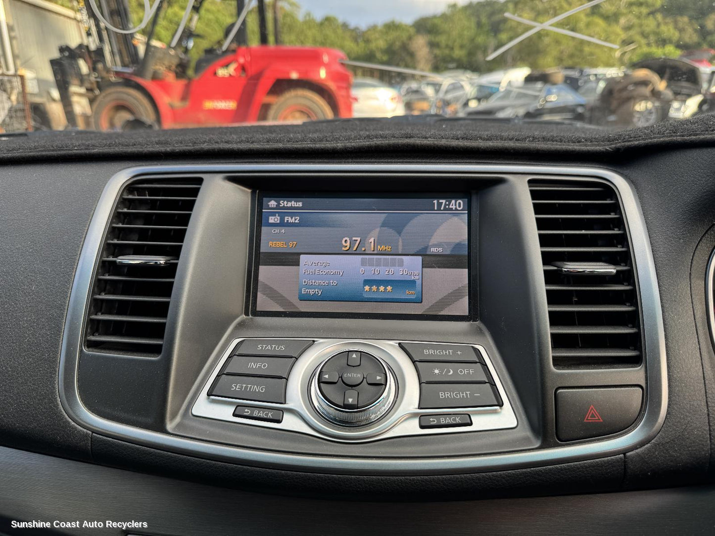 2011-2014 Nissan Maxima Radio Cd Dvd Sat Tv