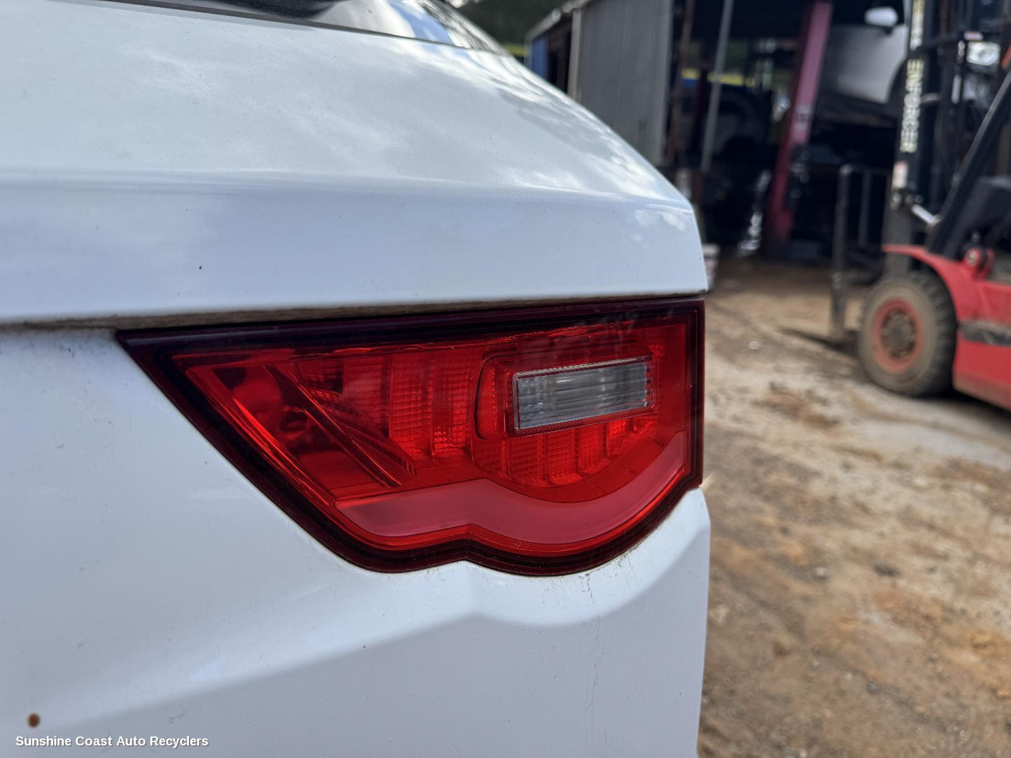 2016 Jaguar F Pace Rear Garnish