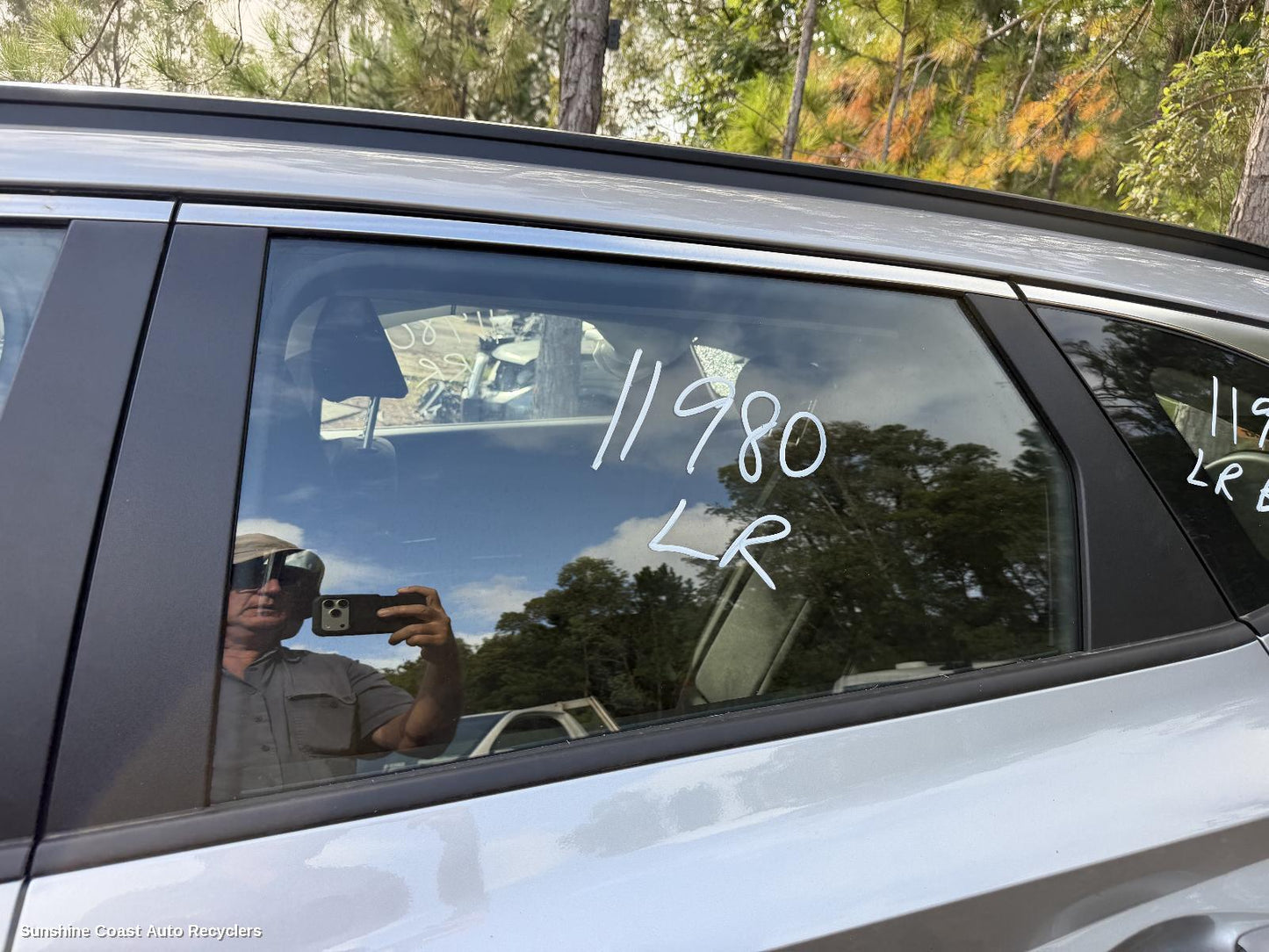 2021-2026 Hyundai Tucson Left Rear Door Window