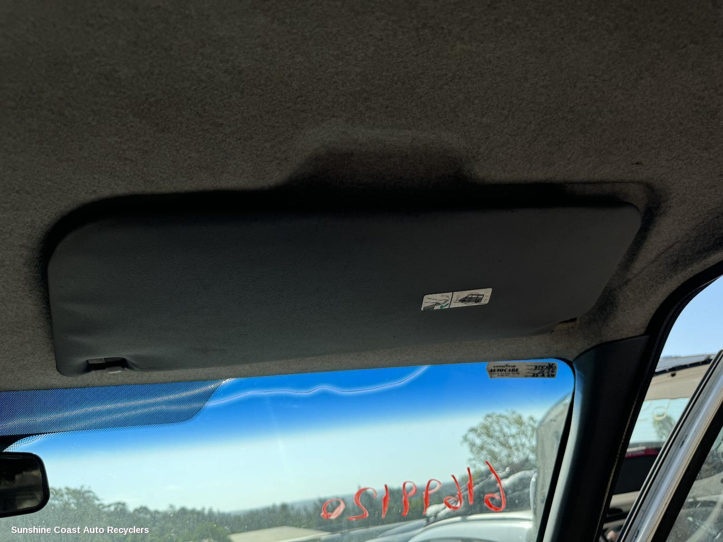 2002 Ford Transit Sunvisor