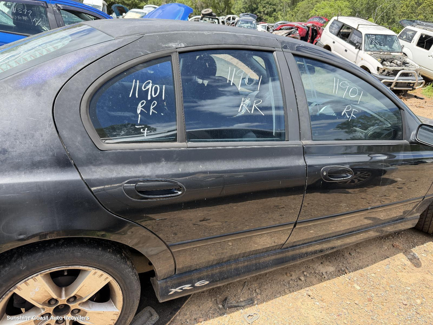2006 Ford Falcon Right Rear Door Sliding