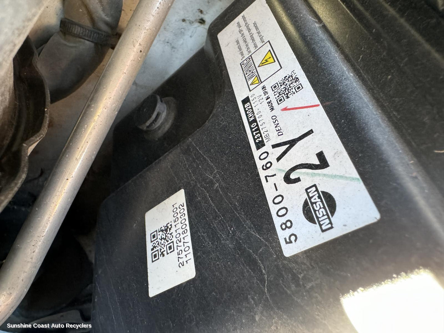 2012 Nissan Navara Ecu