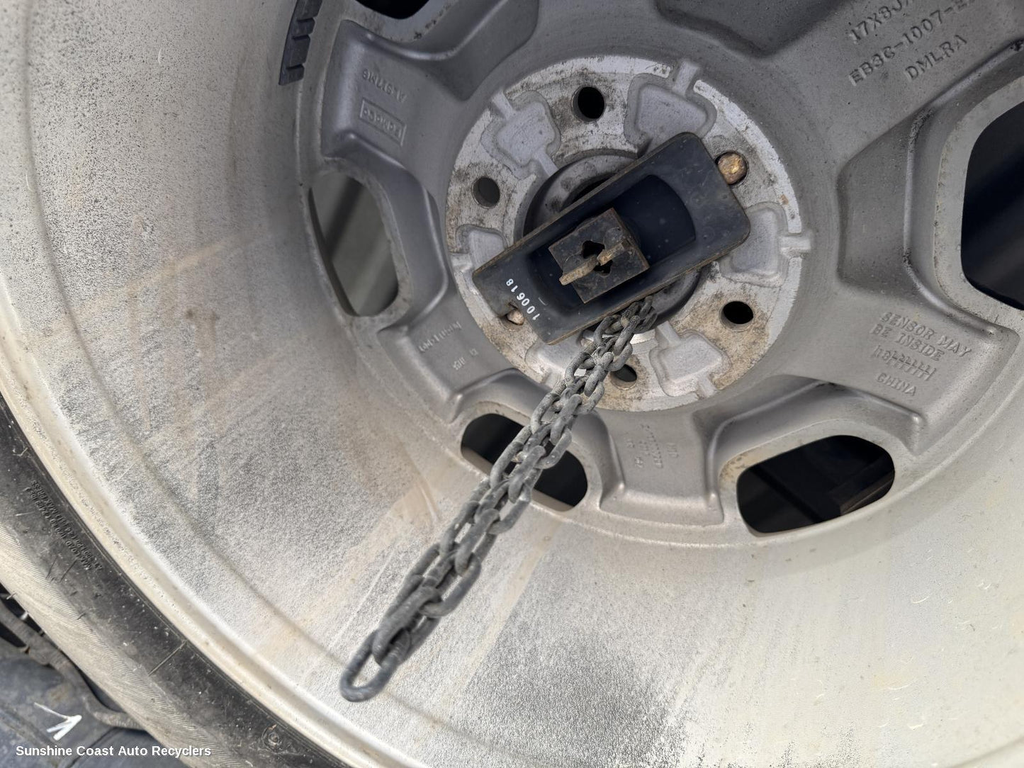 2018 Ford Ranger Spare Wheel Winch
