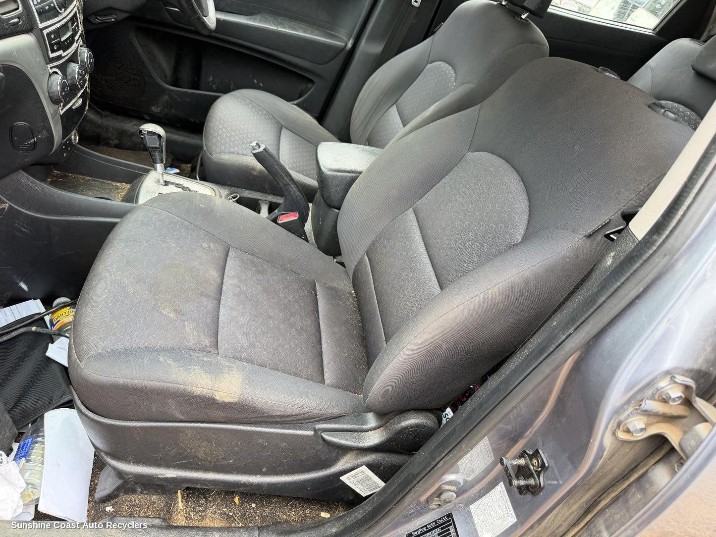 2011-2019 Ssangyong Korando Front Seat