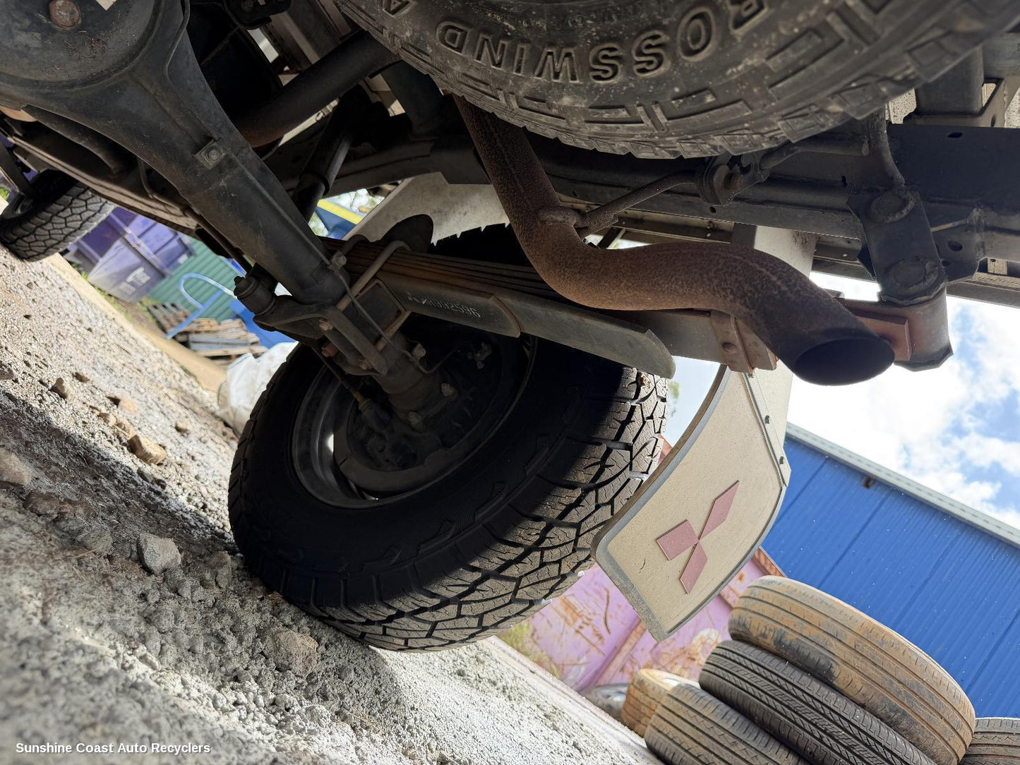 2006-2009 Mitsubishi Triton Tail Pipe