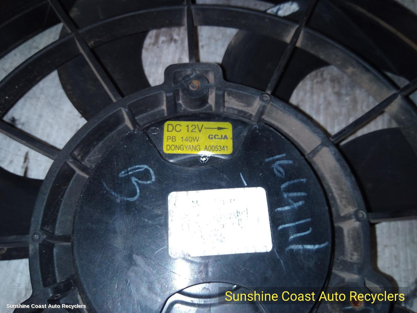 2010-2012 Hyundai I20 Fan