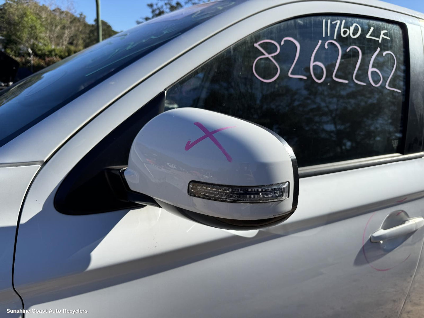 2012 Mitsubishi Outlander Left Door Mirror