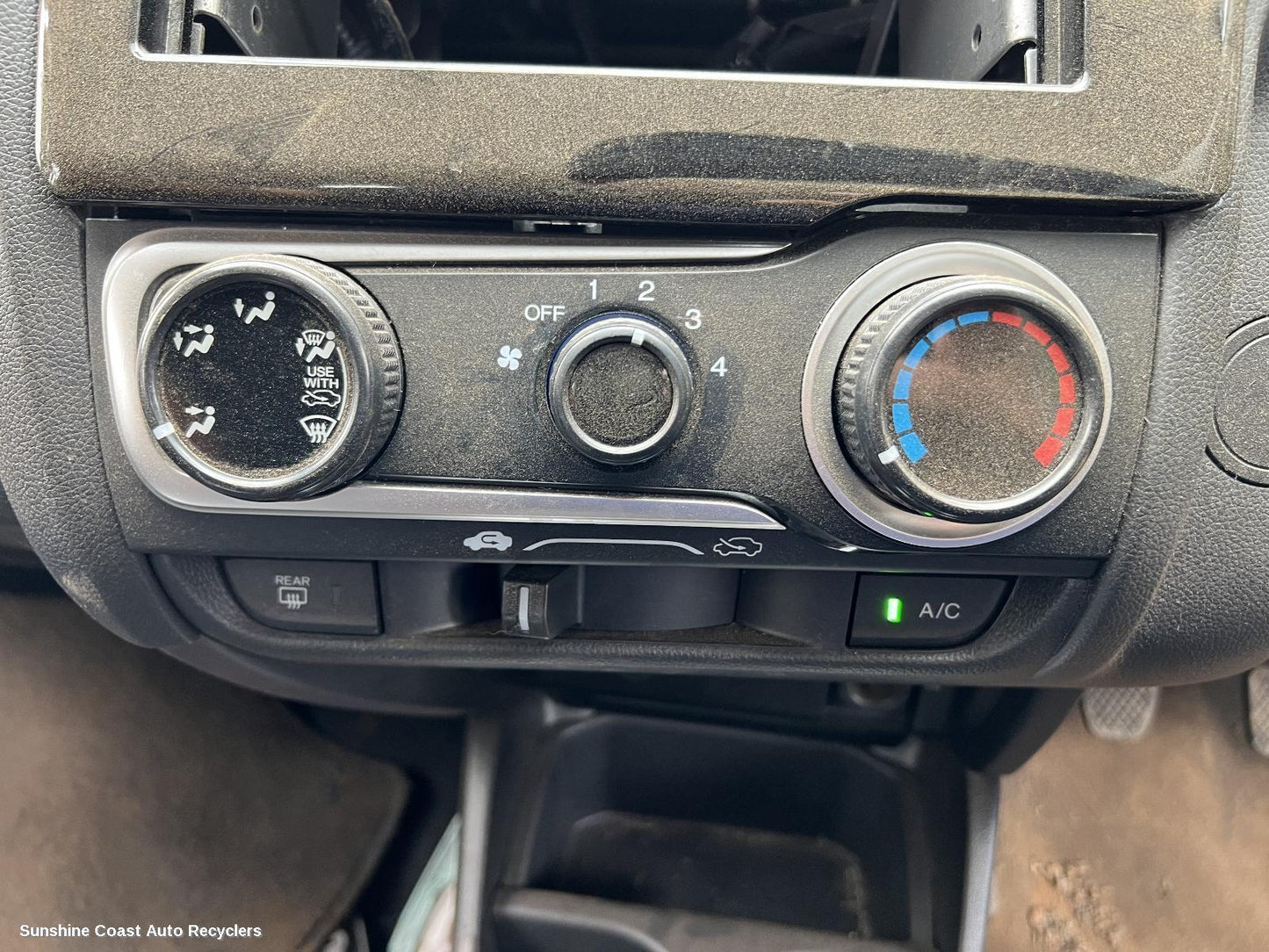 2018 Honda Jazz Heater Ac Controls