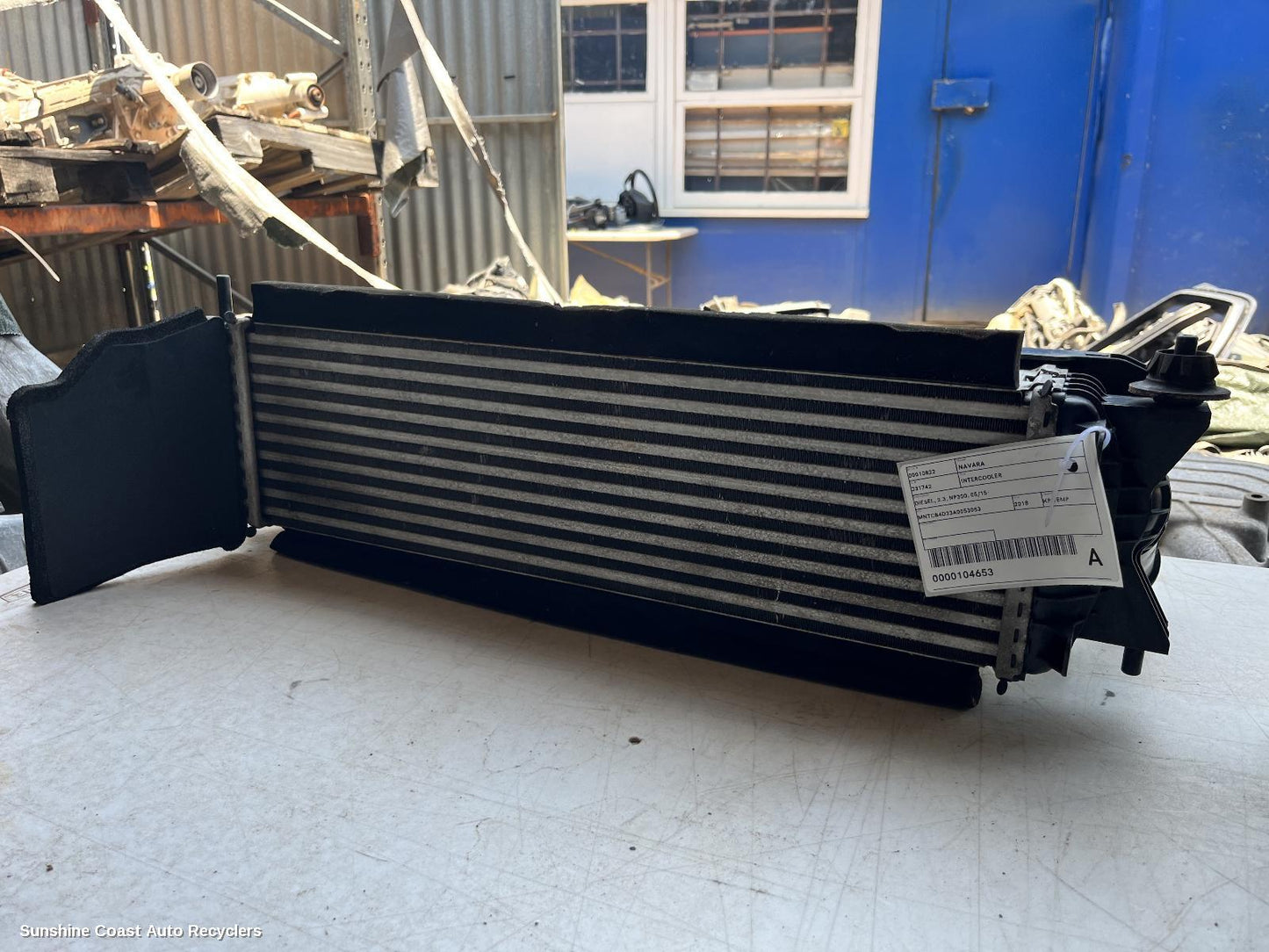 2018 Nissan Navara Intercooler