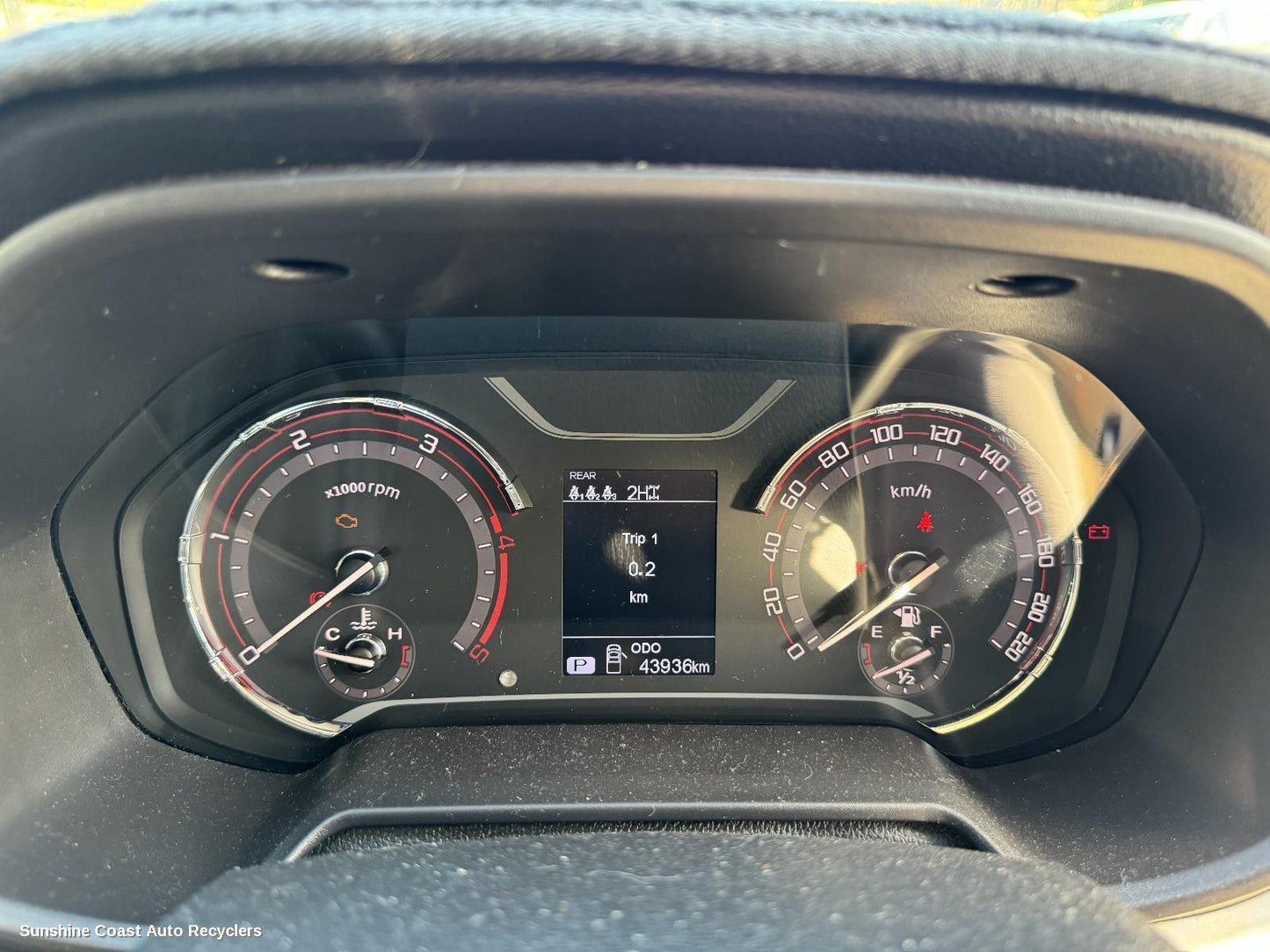2017-2021 Ldv T60 Instrument Cluster