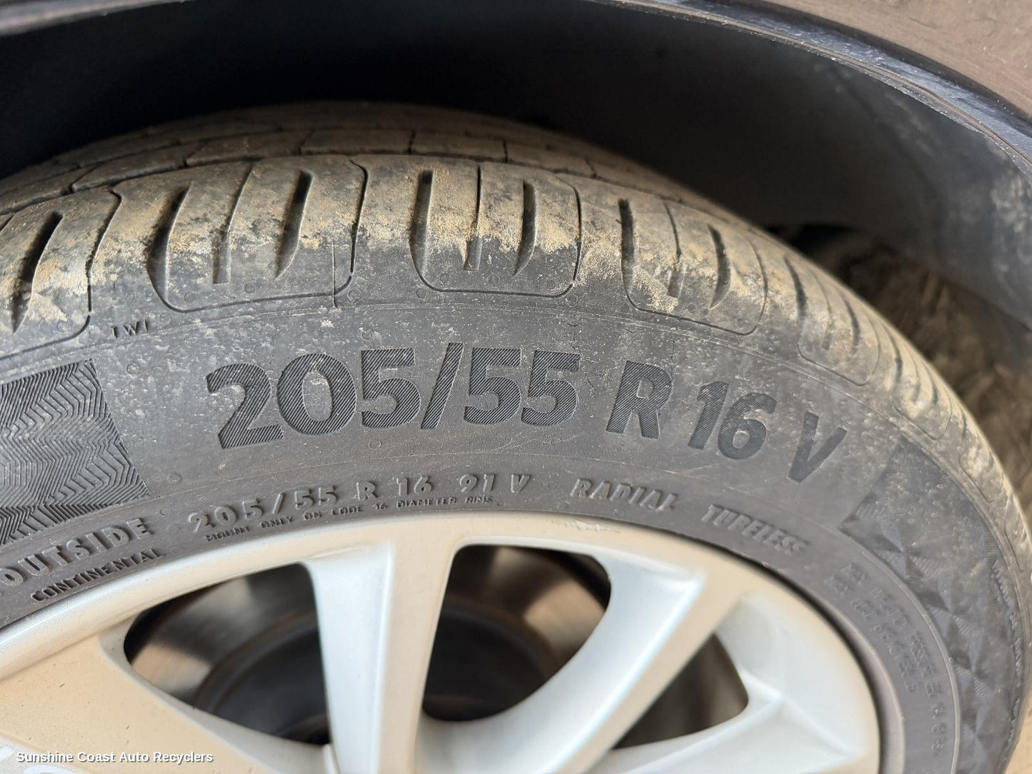 2011-2016 Subaru Impreza Tyre