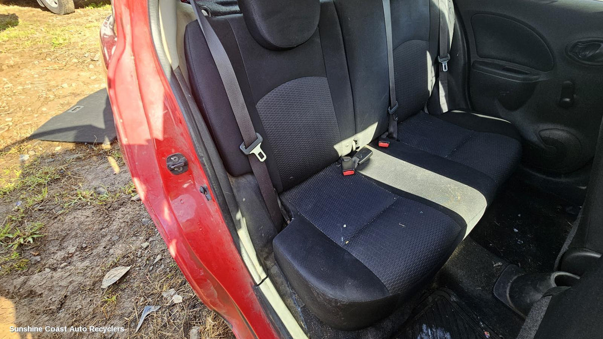 2010-2013 Nissan Micra 2nd Seat  Rear Seat