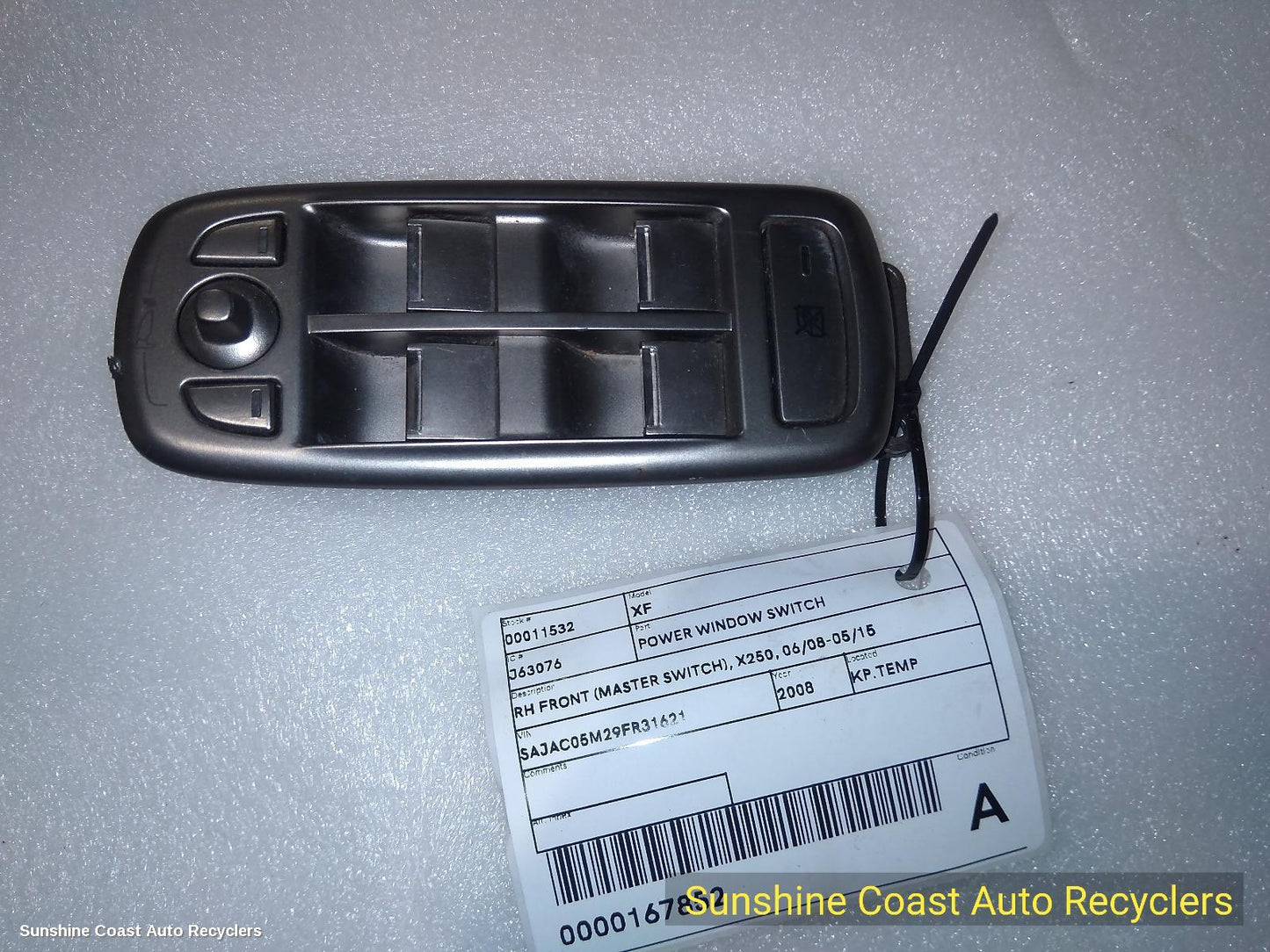 2008-2015 Jaguar Xf Pwr Dr Wind Switch