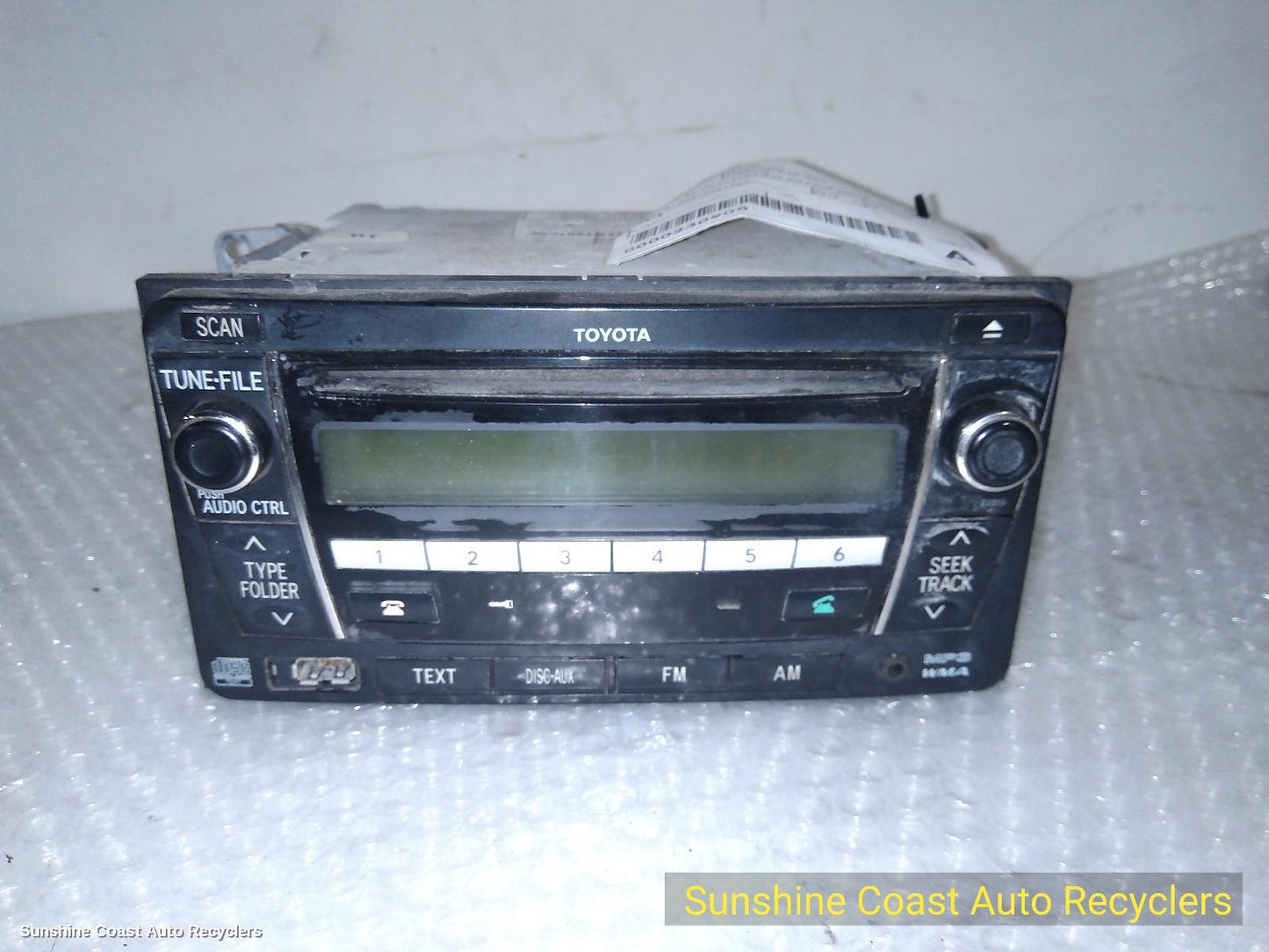 2005-2015 Toyota Hilux Radio Cd Dvd Sat Tv