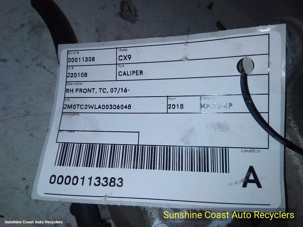 2016-2023 Mazda Cx9 Caliper