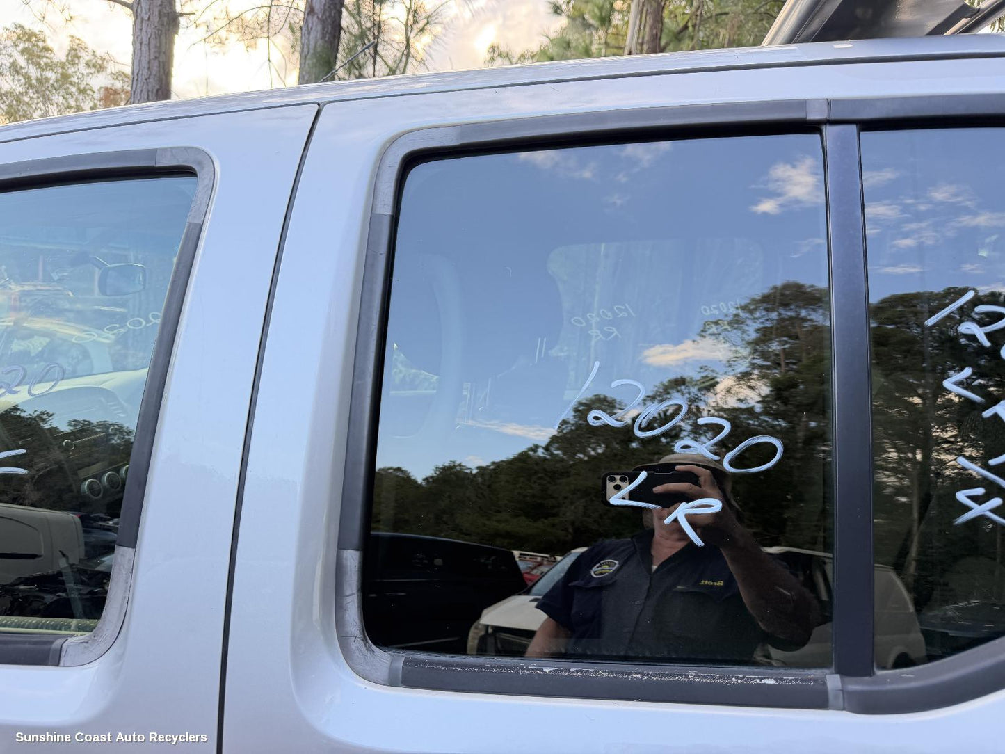 2005-2015 Nissan Navara Left Rear Door Window