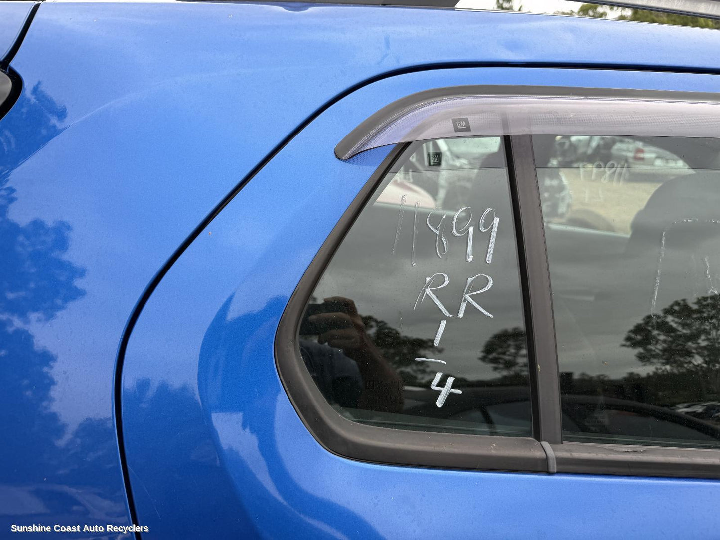 2016 Holden Trax Right Rear 1 4 Door Glass