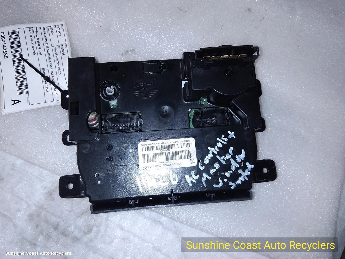 2007-2015 Mini Cooper Pwr Dr Wind Switch
