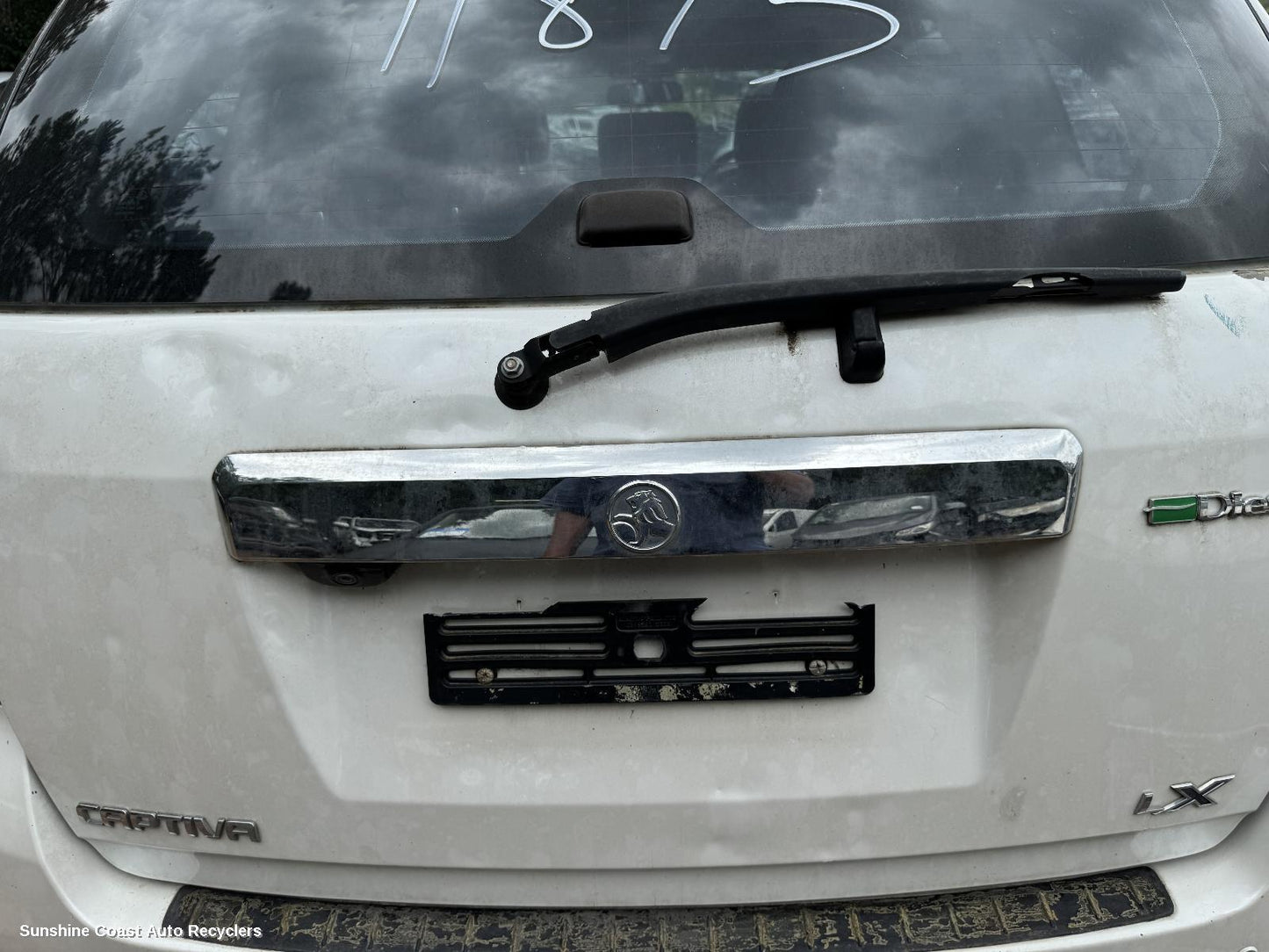 2013 Holden Captiva Rear Garnish