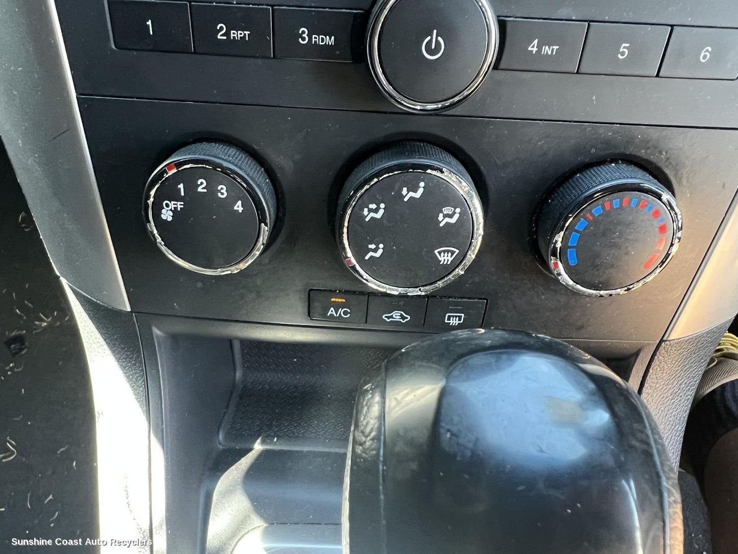 2009 Holden Captiva Heater Ac Controls