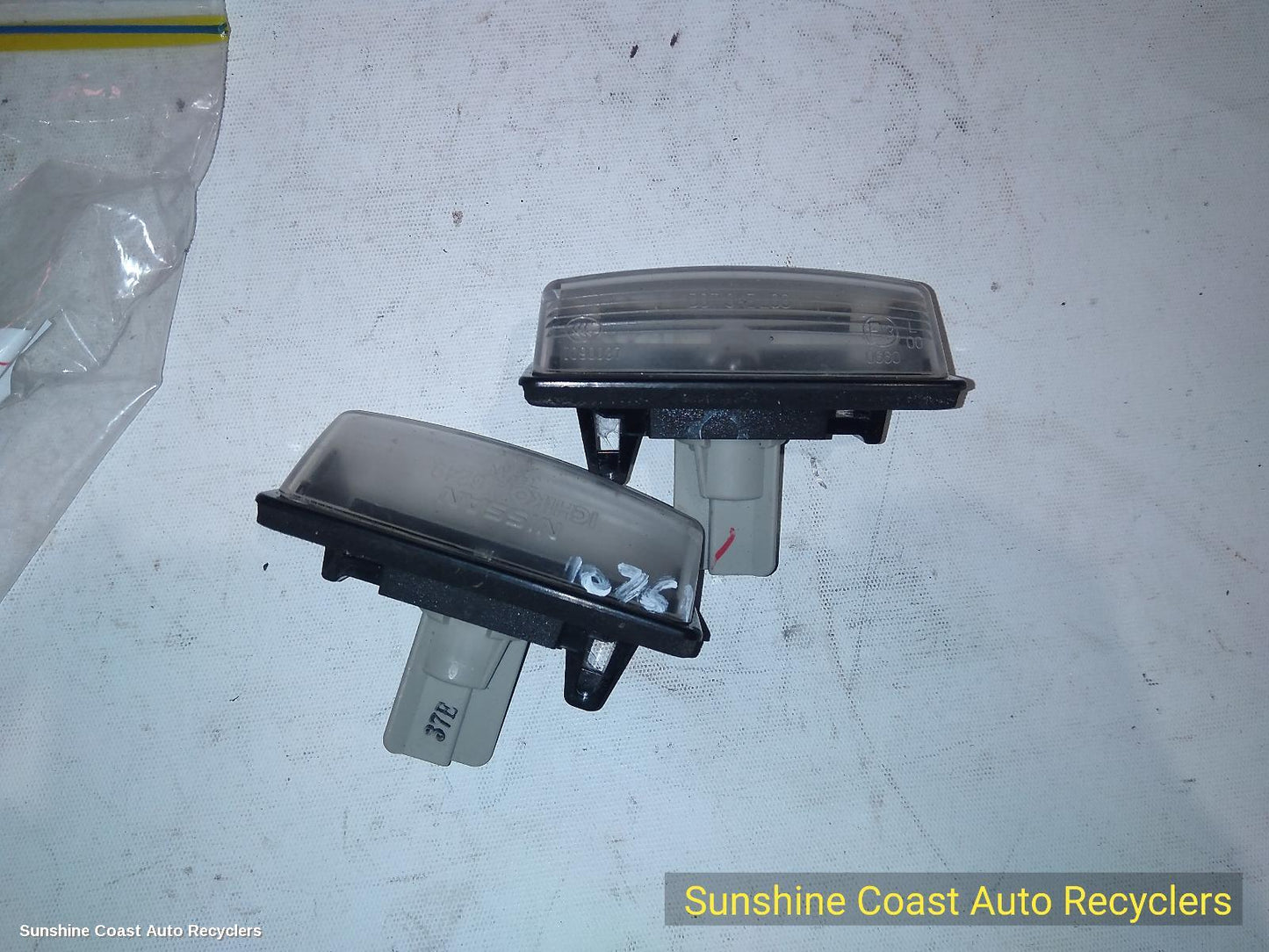 2013-2017 Nissan Pulsar Number Plate Lamp