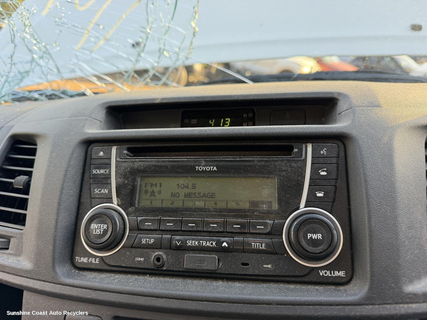 2005-2015 Toyota Hilux Radio Cd Dvd Sat Tv