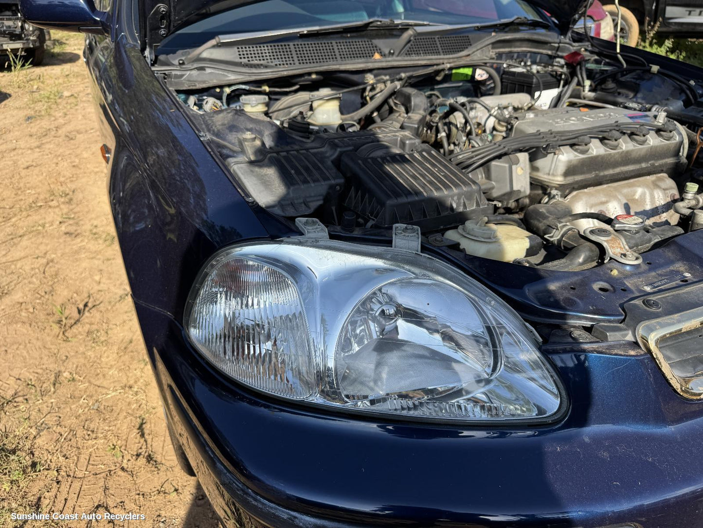 1995 Honda Civic Right Headlamp