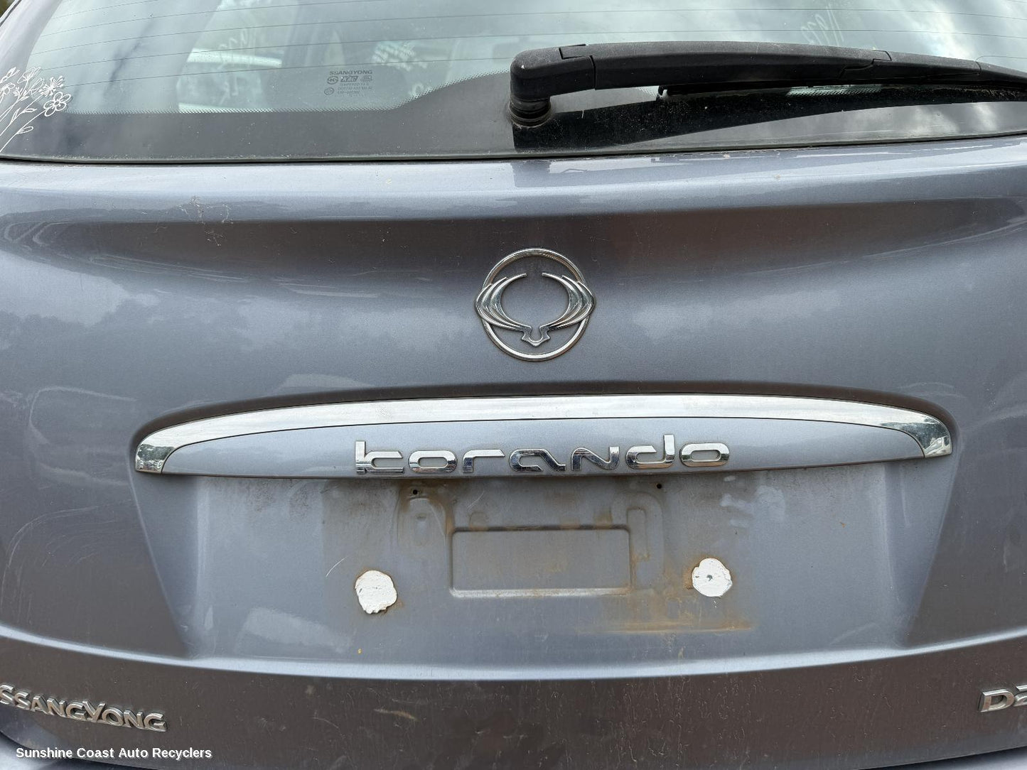2011-2019 Ssangyong Korando Rear Garnish