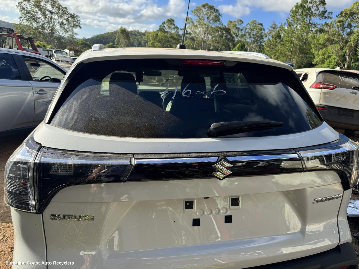 2023 Suzuki S-cross Rear Garnish