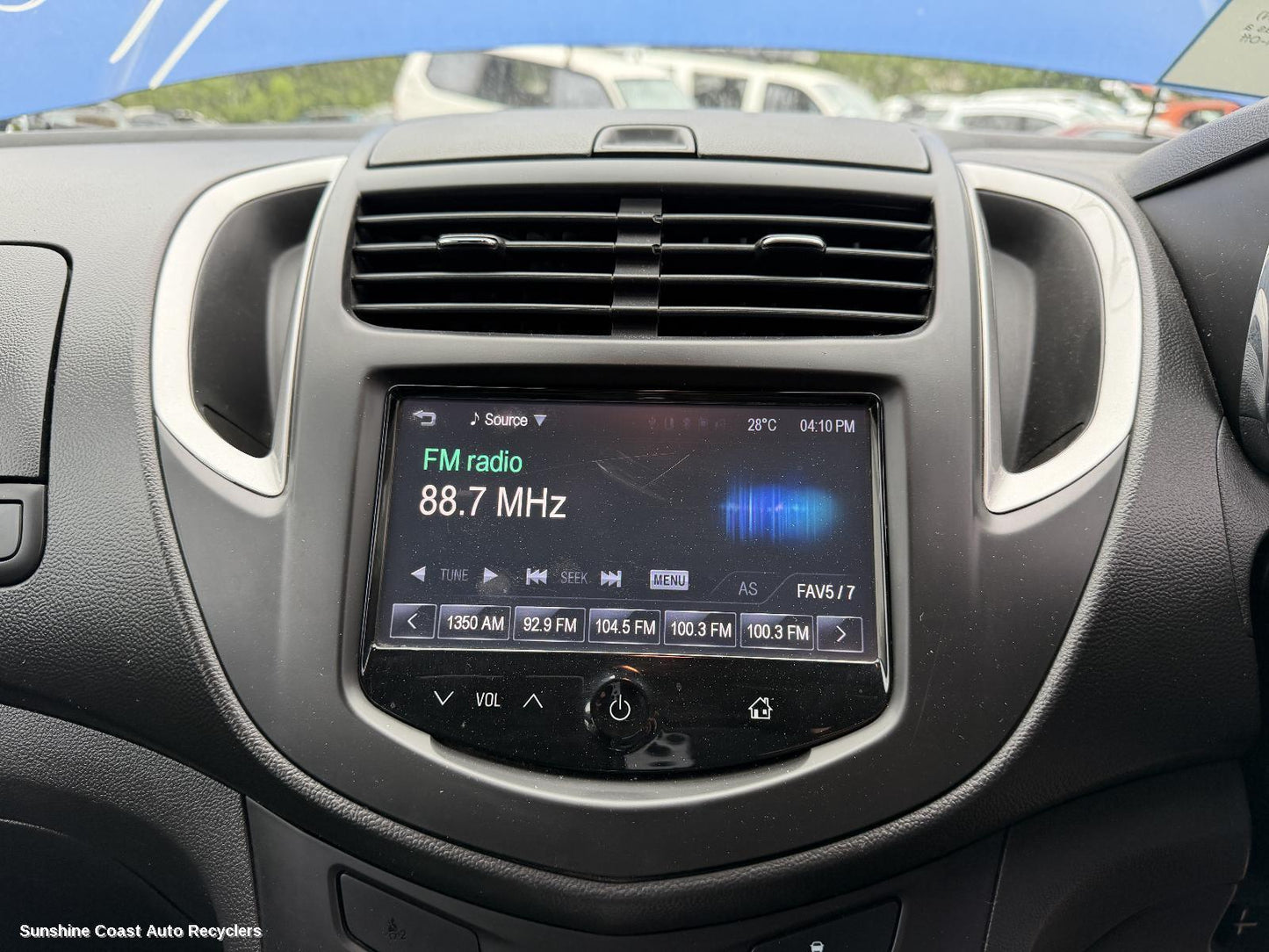 2016 Holden Trax Radio Cd Dvd Sat Tv