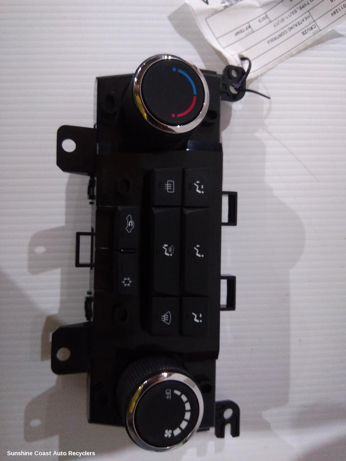 2011-2017 Holden Cruze Heater Ac Controls