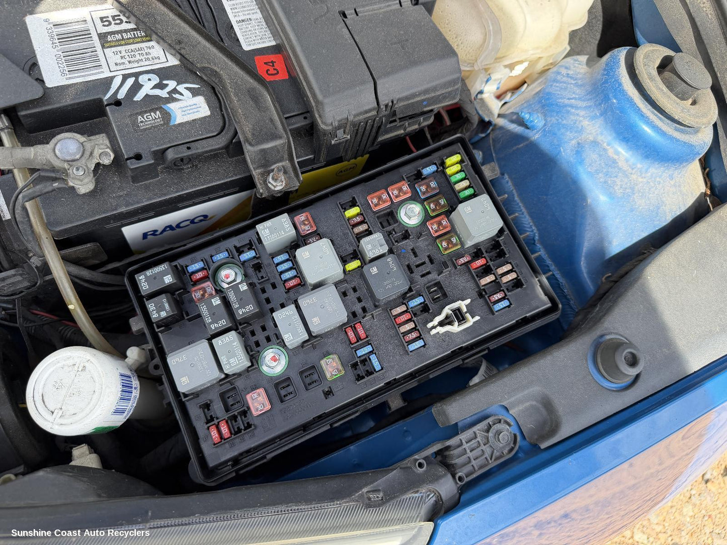 2011-2017 Holden Cruze Fuse Box
