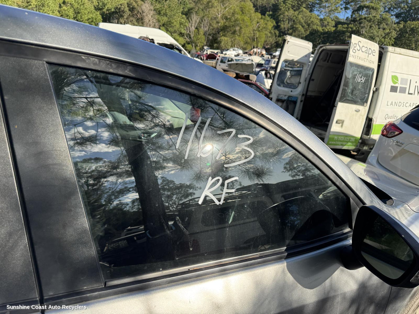 2012-2016 Mazda Cx5 Right Front Door Window