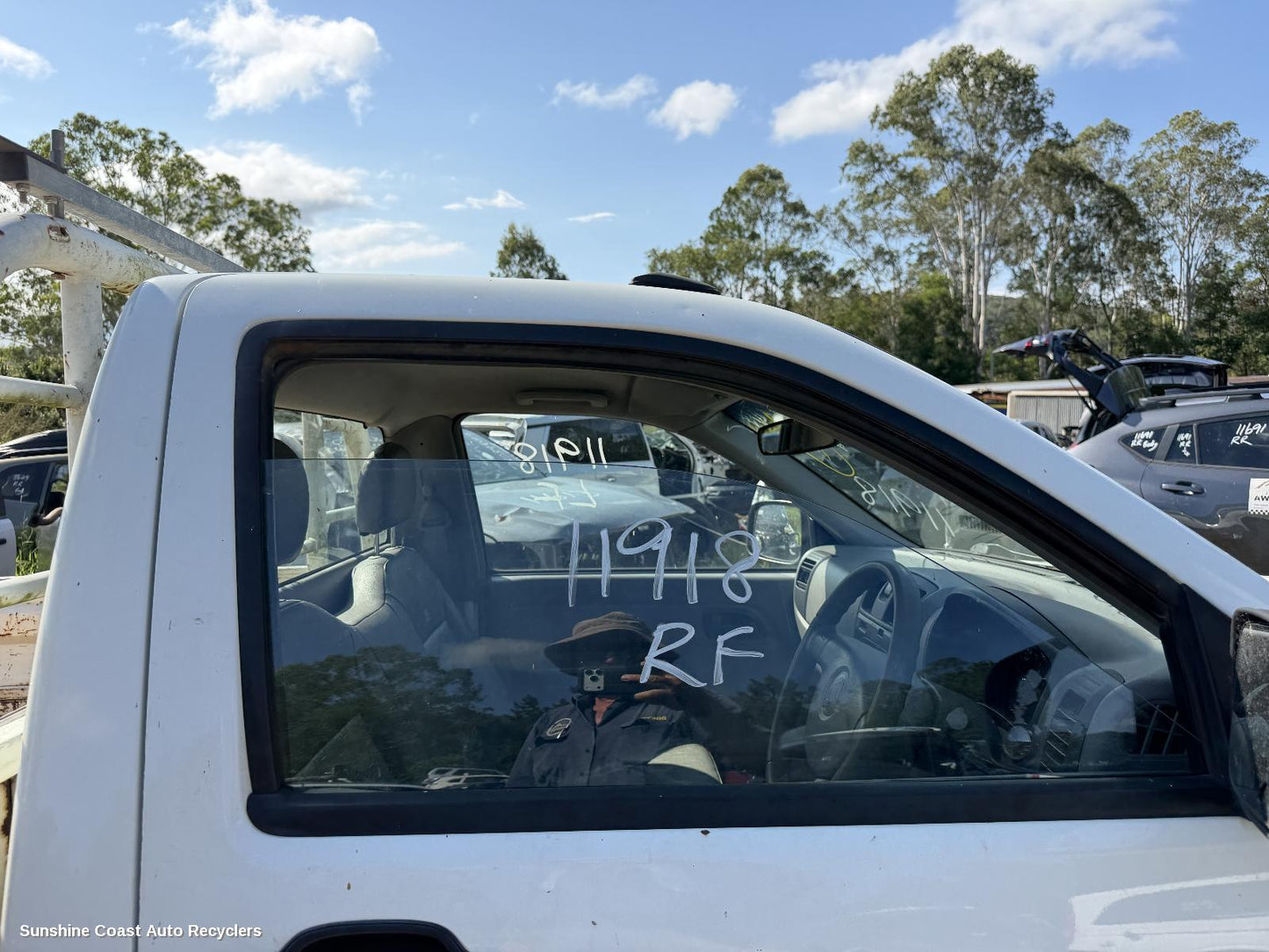 2003-2008 Holden Rodeo Right Front Door Window