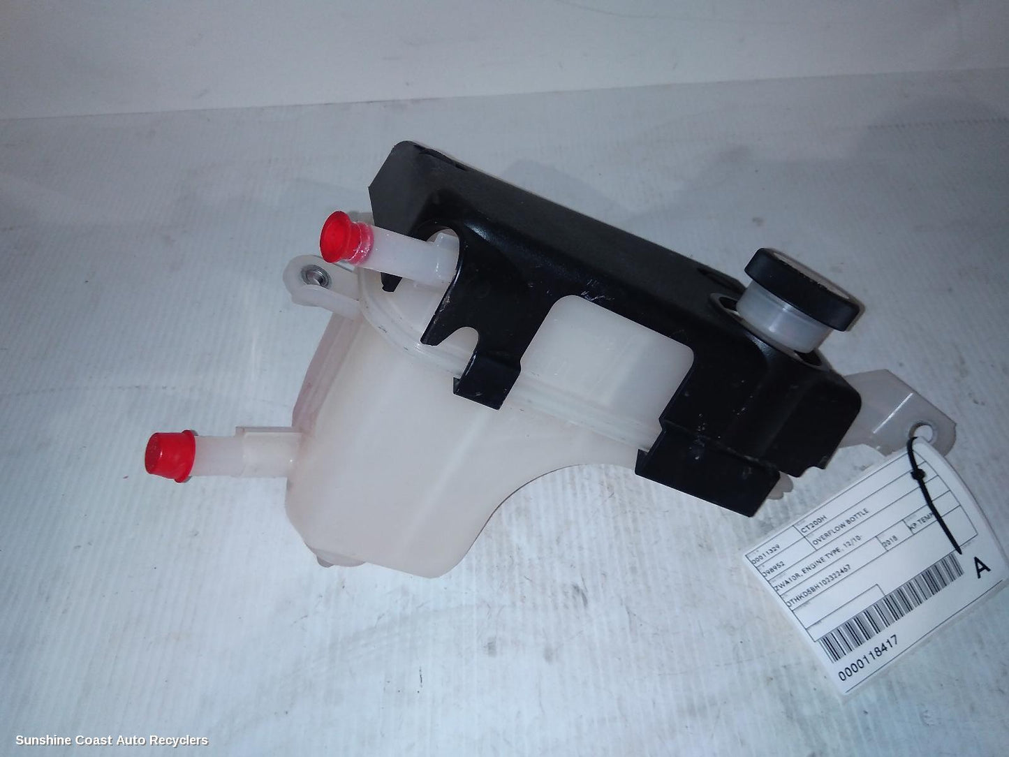 2018 Lexus Ct200h Overflow Bottle