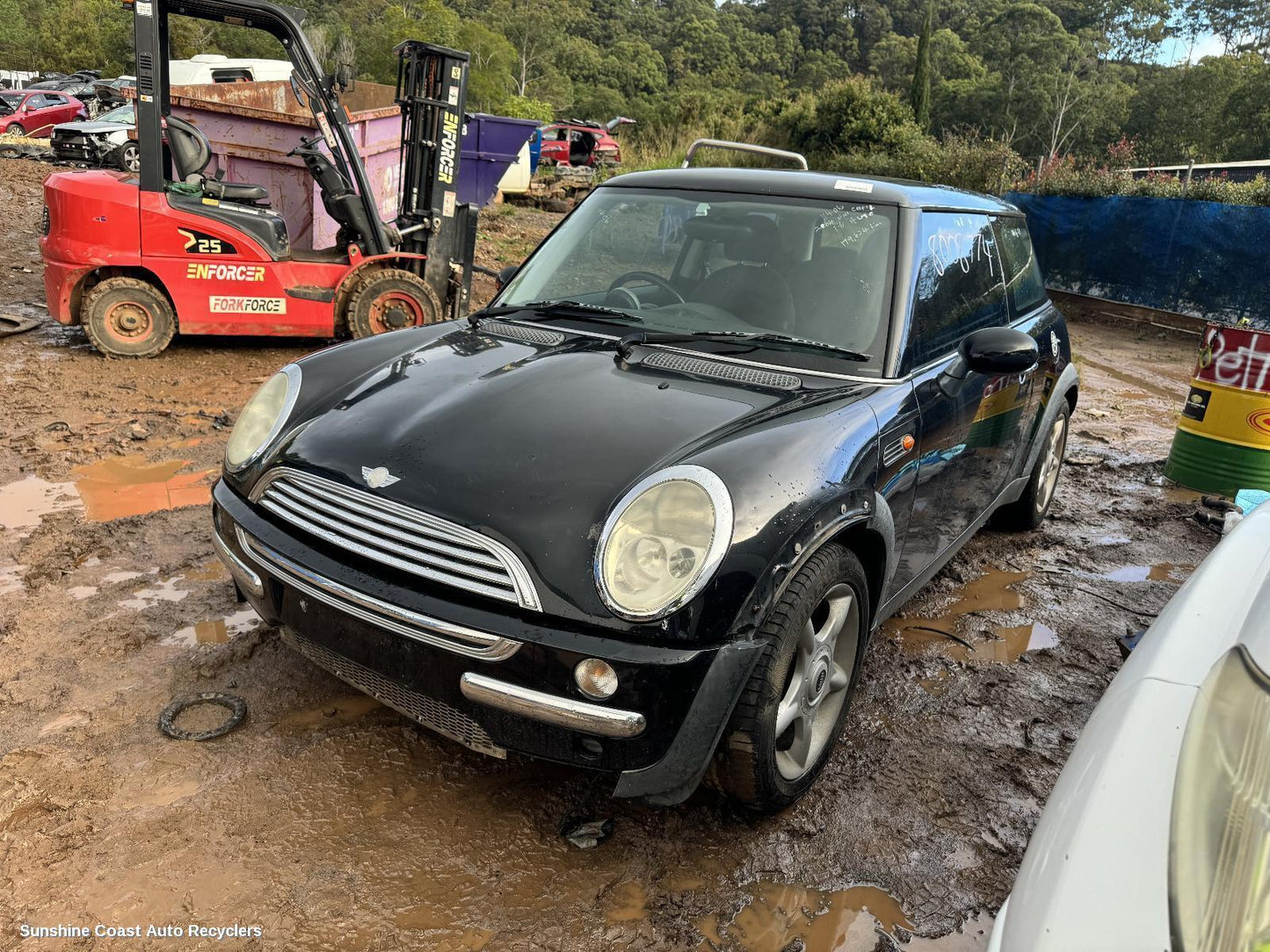 2004 Mini Cooper Left Headlamp