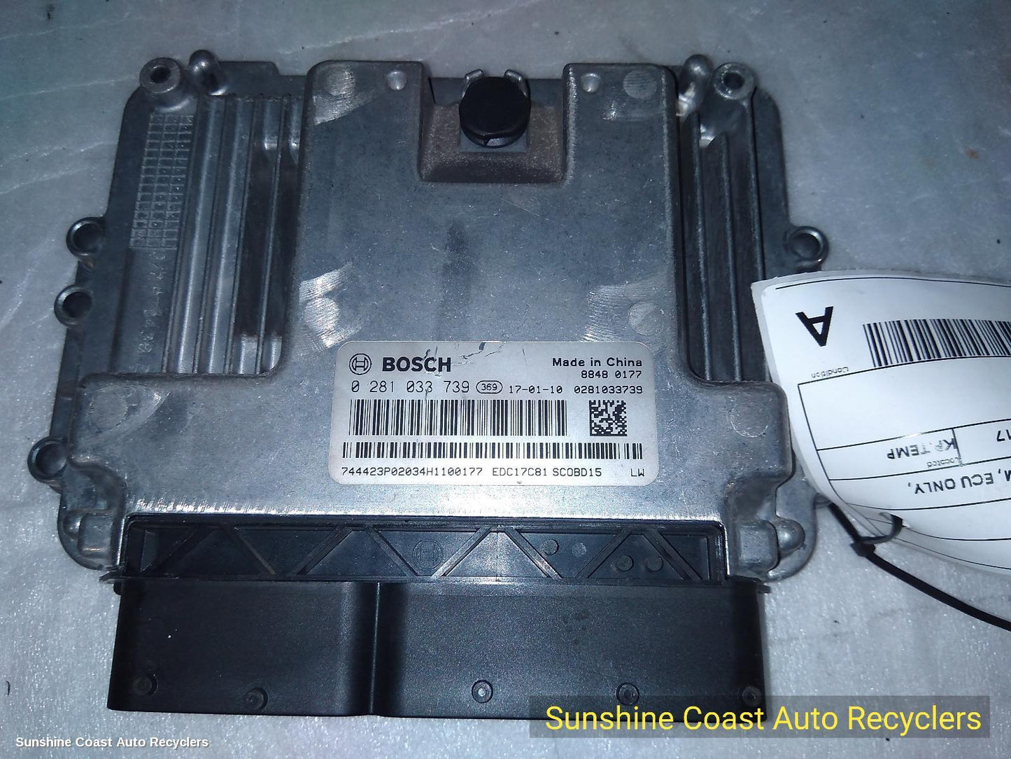 2017 Ldv G10 Ecu
