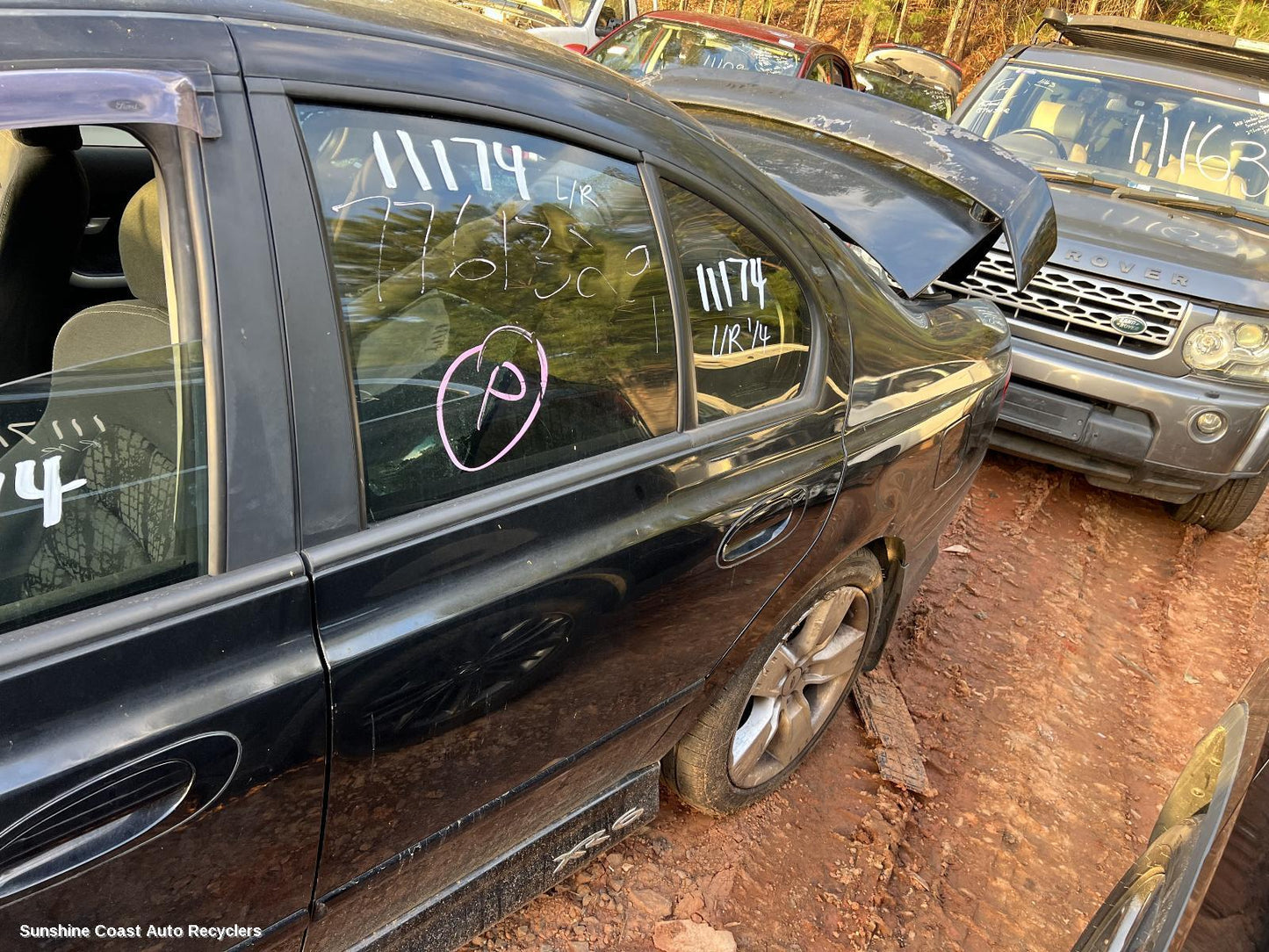 2006 Ford Falcon Left Rear Door Sliding