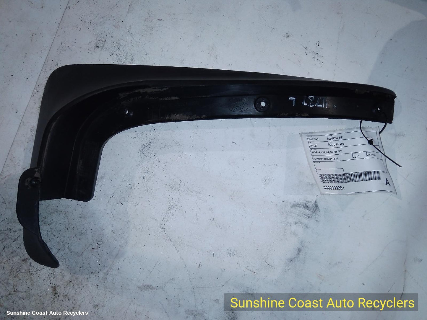 2011 Hyundai Santa Fe Mud Flaps