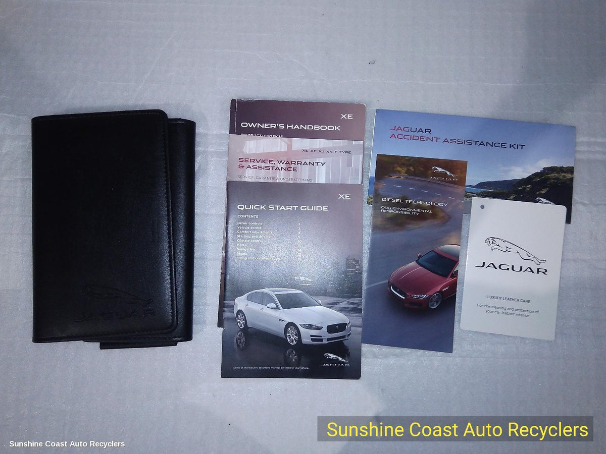 2015-2024 Jaguar Xe Owners Handbook