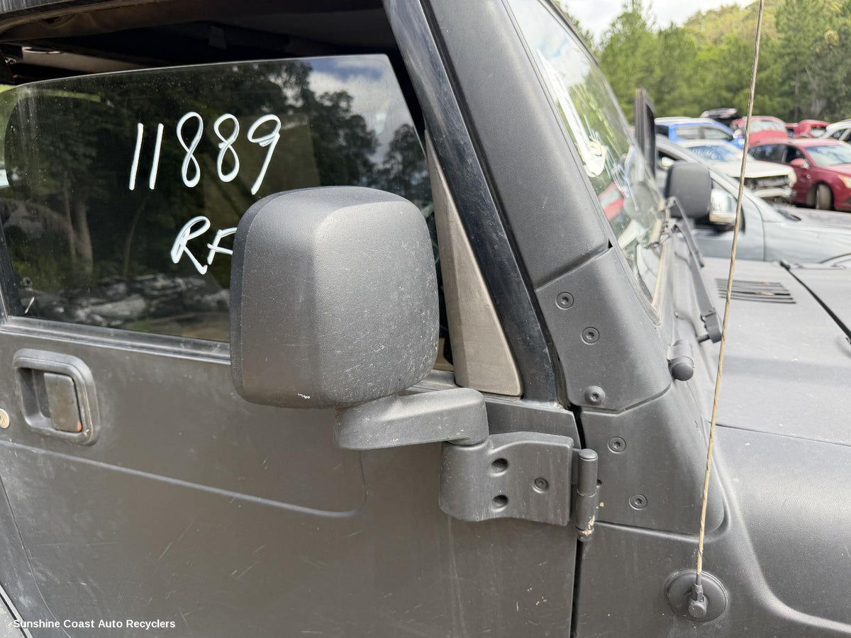 2000-2006 Jeep Wrangler Right Door Mirror