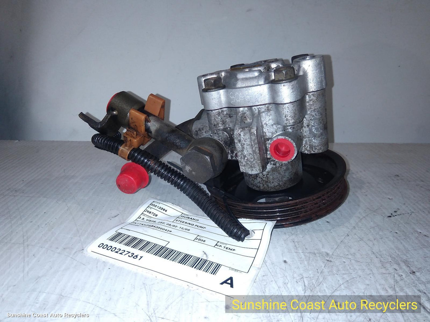 2005 Nissan Murano Steering Pump