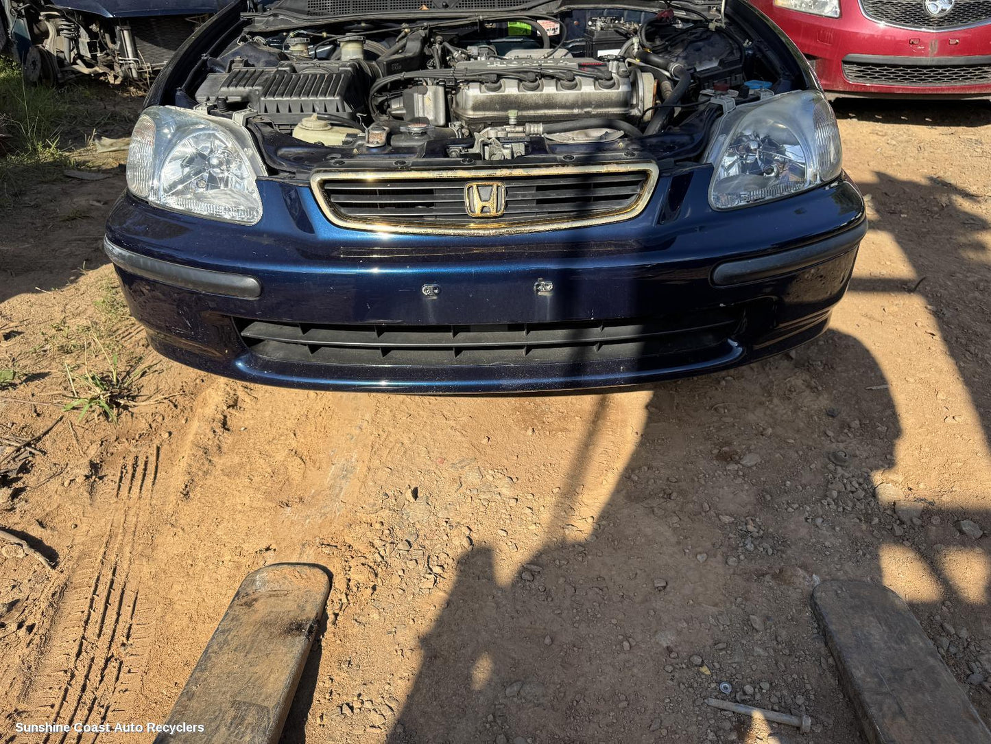 1995-1999 Honda Civic Front Bumper