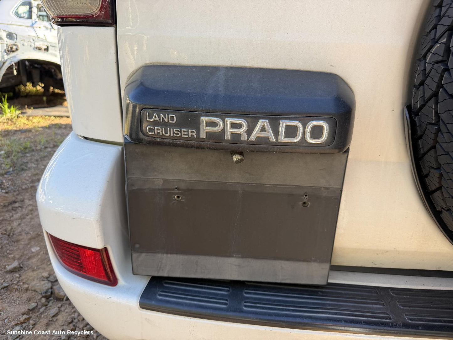 2003-2009 Toyota Prado Rear Garnish