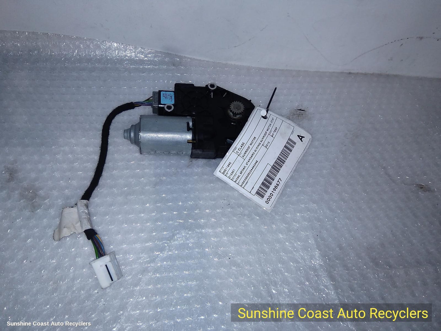 2007-2015 Mercedes C Class Sunroof Motor