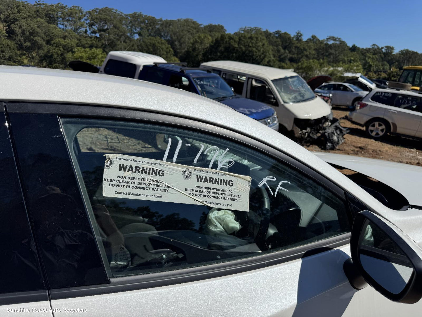 2023 Mazda Cx3 Right Front Door Window
